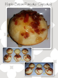 A picture of Maple Bacon Pancake Cupcakes.