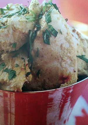 A picture of Poulet indien à la vapeur.