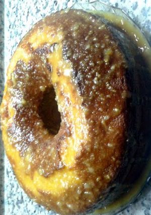 A picture of Orange cake from scratch.