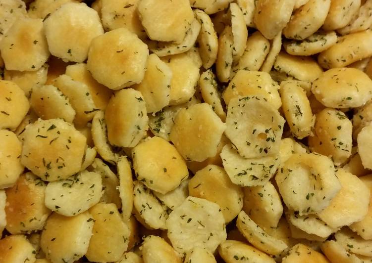 Easiest Way to Make Favorite Seasoned oyster crackers