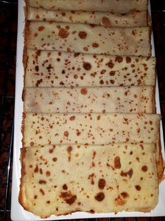 صورة لوصفة طريقة تحضير الكريب المالح 😋