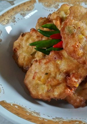 Foto resep Bakwan Jagung Udang