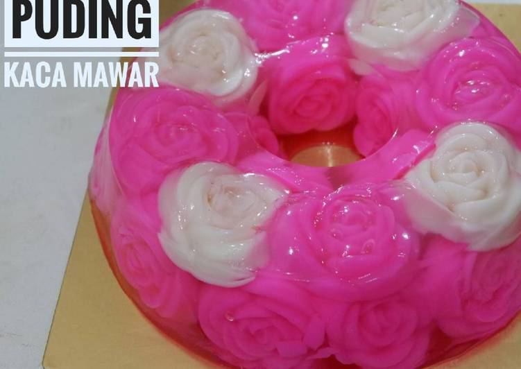 Puding Kaca Mawar