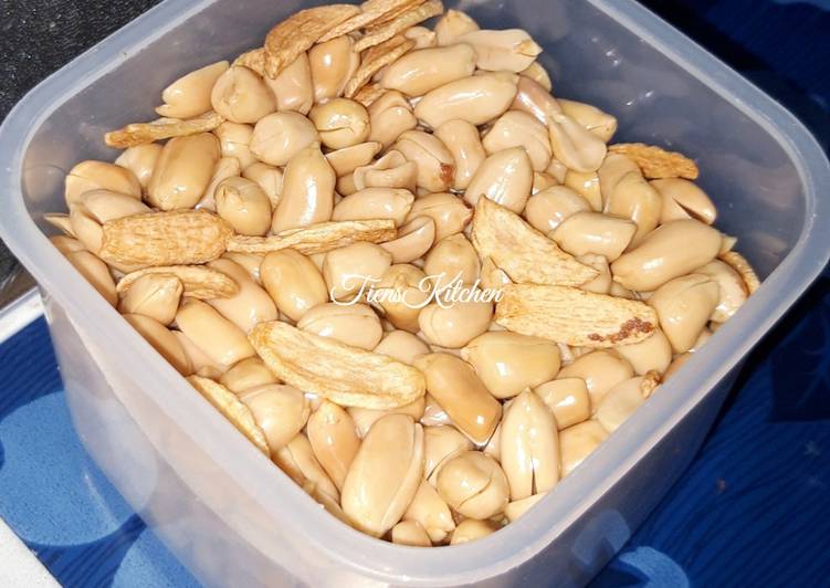 Cara Membuat Kacang Bawang Gurih Renyah Kekinian