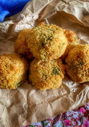 Foto di Arancinetti di risotto agli spinaci