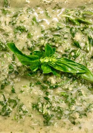 Hình của món Sốt pesto.