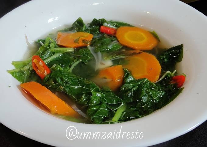 Resep Sayur Bening Bayam Oleh Umm Zaid Resto Cookpad 3707