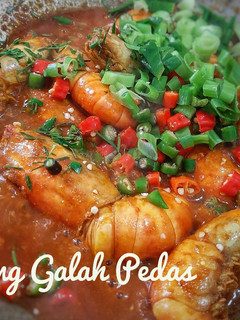 Foto resep Udang Galah Pedas