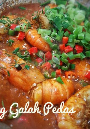 Foto resep Udang Galah Pedas