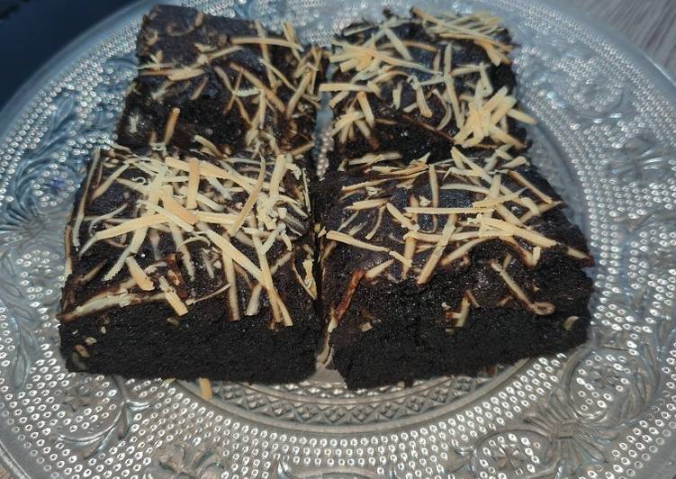 Choco cheese brownies