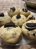 Cookies oreos rellenas de nutella