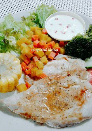 รูปของ สลัดอกไก่หมักซีอิ๊วญี่ปุ่น