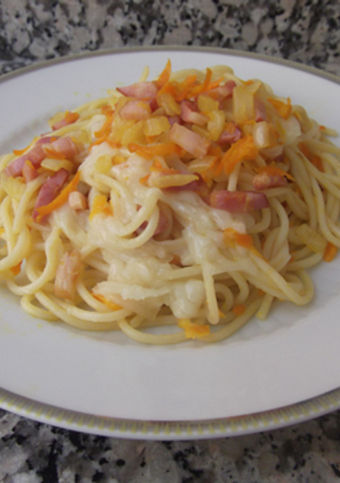 Una foto de Espaguettis a la begoñesa