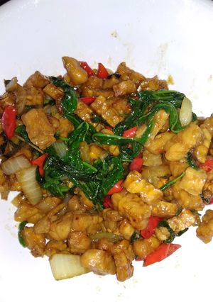 Foto resep Oseng Tempe Kangkung