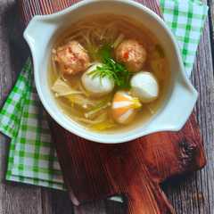 Sup Jamur Enoki-レシピのメイン写真
