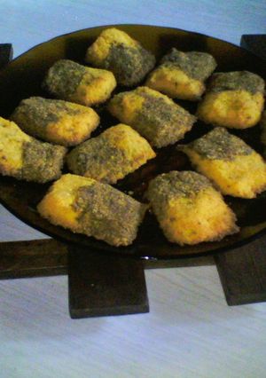 Una foto de Galletitas de polenta (Florencia -Hablame De Recetas)