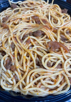 صورة لوصفة سباغيتي باللحمة المفرومة 🍝