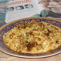 A picture of Kayikkante Biryani / Kayees Rahmathulla Hotel Style Chicken Biryani / Kaikka’s Biryani.