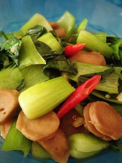Foto resep Tumis pakcoy bakso #pr_recookhararejo