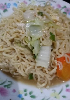 Foto resep Mie godok sederhana