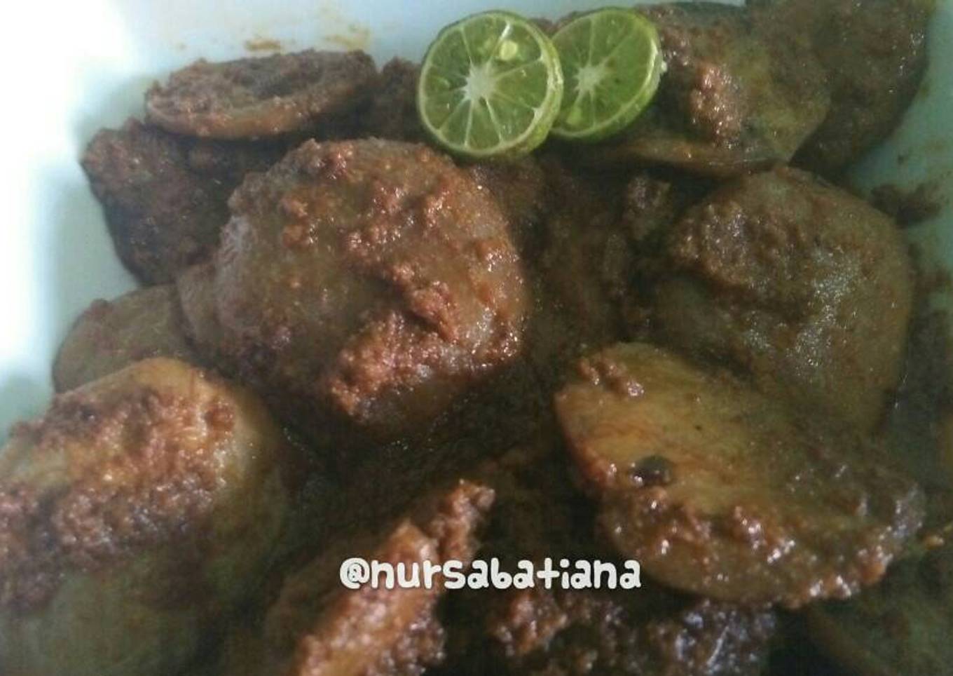 Resep Rendang jengkol, Enak Banget