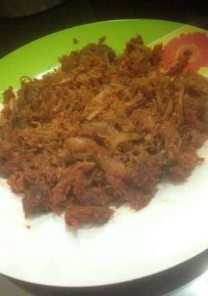 Foto resep Ayam suwir balado kecap