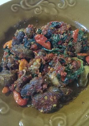 Foto resep Oseng kemangi ati ampela