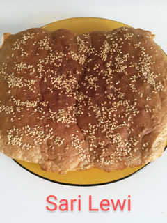 Foto principal de Pan de semillas de sésamo en horno microondas (6 ingredientes)