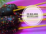 Gambar es pisang coklat sprinkle