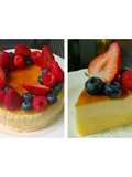 Yuzu Berries Souffle Cheesecake