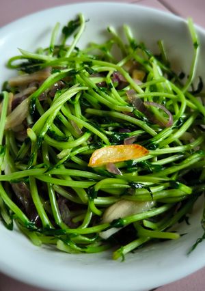 Gambar Simple Pea Sprout Stir Fry