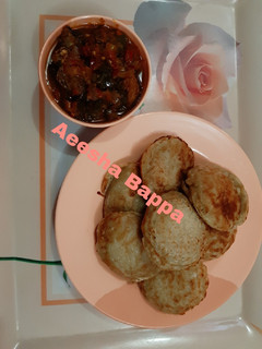 A picture of Masa & Spring onion sauce.