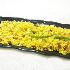 Poha bhujia A picture of Poha bhujia.