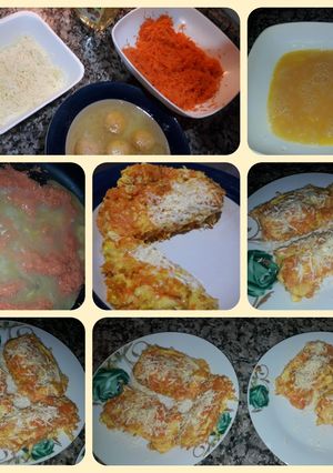 Una foto de Omelette de zanahorias🥕🥕 😁