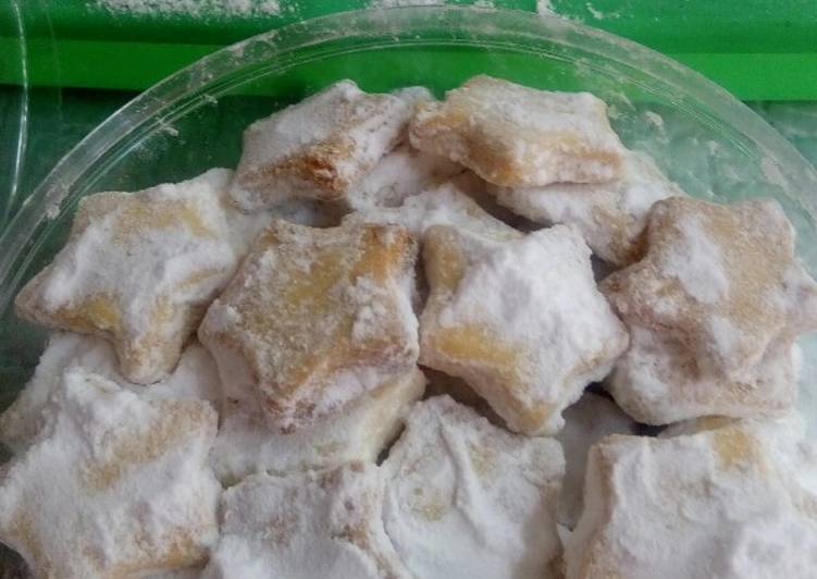 Cara Gampang Membuat Kue Putri Salju Bintang yang Menggugah Selera