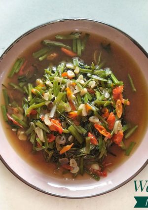 Foto resep Kangkung Saus Tiram Super Pedas