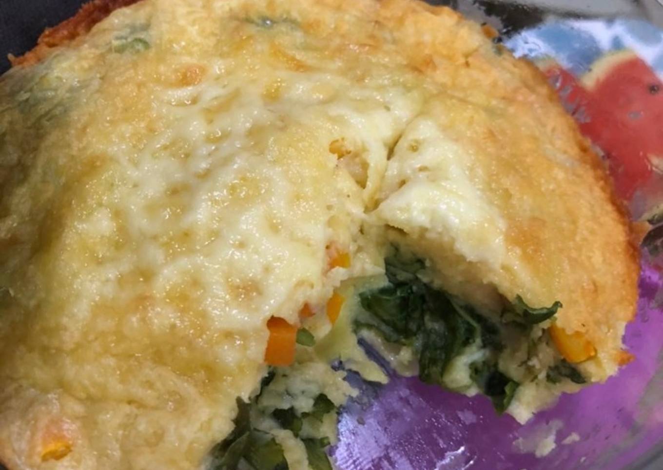 Kue Bayam Keju