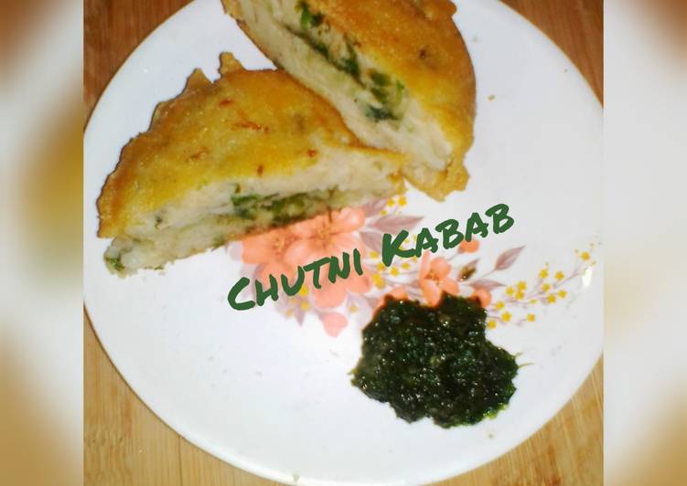 Green Chutni Kabab (Cutlets)