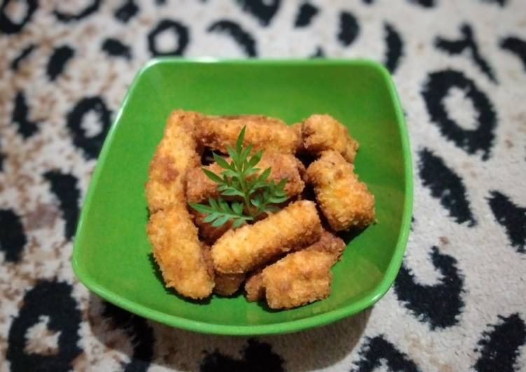 Bagaimana Membuat Nugget tempe, Lezat Sekali