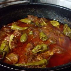 A picture of Beef karahi.