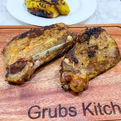 A picture of Juicy Easy Pork Steak.