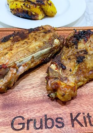 A picture of Juicy Easy Pork Steak.
