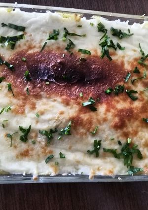 صورة لوصفة صينية بطاطا باللحم والفطر
