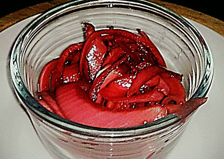 Step-by-Step Guide to Make Any-night-of-the-week Tex’s Easy Pickled Red Onions 🍲