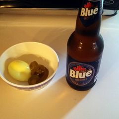A picture of Pickled Eggs - Yooper Style.