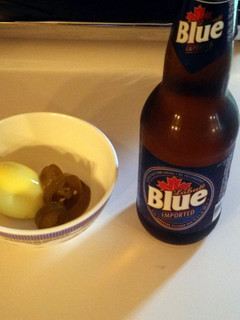 A picture of Pickled Eggs - Yooper Style.