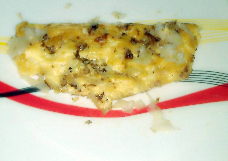 Recipe of Super Quick Stuffed Cheessy Omelet