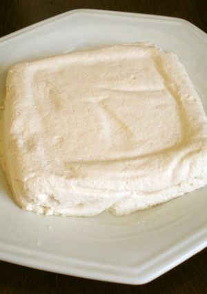 A picture of Homemade Tofu (Recipe No. 4 for People Living Abroad).
