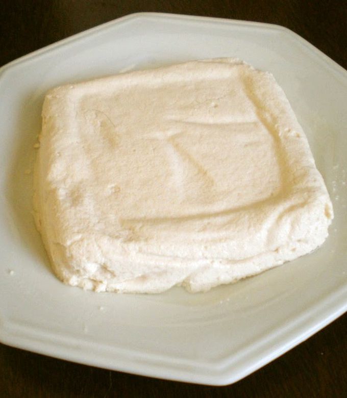 A picture of Homemade Tofu (Recipe No. 4 for People Living Abroad).