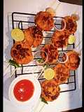 Steamed paneer Tandoori momos